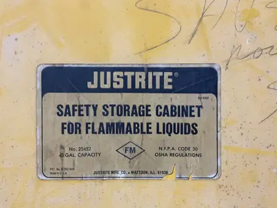 Justrite  45 Gal  Safety Storage Cabinet