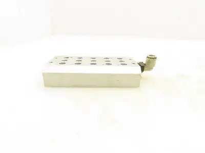 Koganei 180M5F 5-Station Hydraulic Manifold Base 1/4" NPT Port