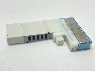 Used SMC 5-PORT SOLENOID VALVE SY3000 24VDC EXHAUST CENTER Solenoid Valves | Maverick Industrial Sales #1099807