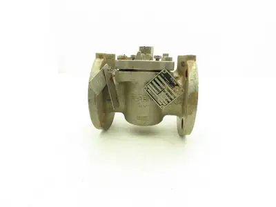 Xomox Tufline 067 9T3290 Stainless Plug Valve 2" Flanged CF8M Class 150