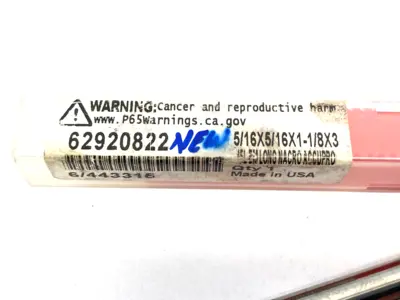USED ACCUPRO SQUARE END MILL: 5/16" DIA, 1-1/8" LOC, 4 FLUTE, SOLID CARBIDE