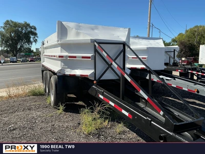 Used 1990 Beal Tri Axle Dump Trailers Utah US | Proxy Equipment #1494882