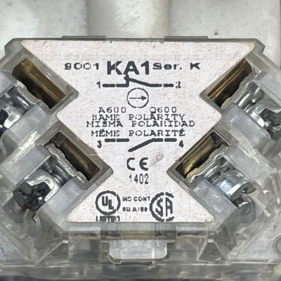 Used Square D ["INDUSTRIAL SPARE", "9001KR9P1R"] Switch Parts California US | Davliegogo LLC #1706248