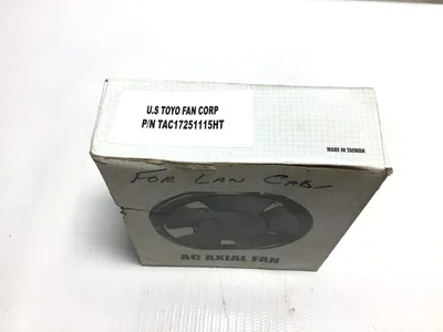U.S Toyo Fan TAC17251115HT AC Axial Fan 50/60Hz 115V 0.5/0.45Amp