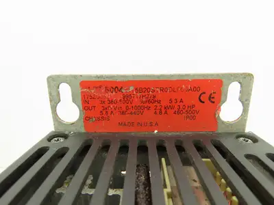 Danfoss VLT 5004 Variable Speed AC Drive 3Hp 380-440v 460-500V 3PH 0-1000Hz