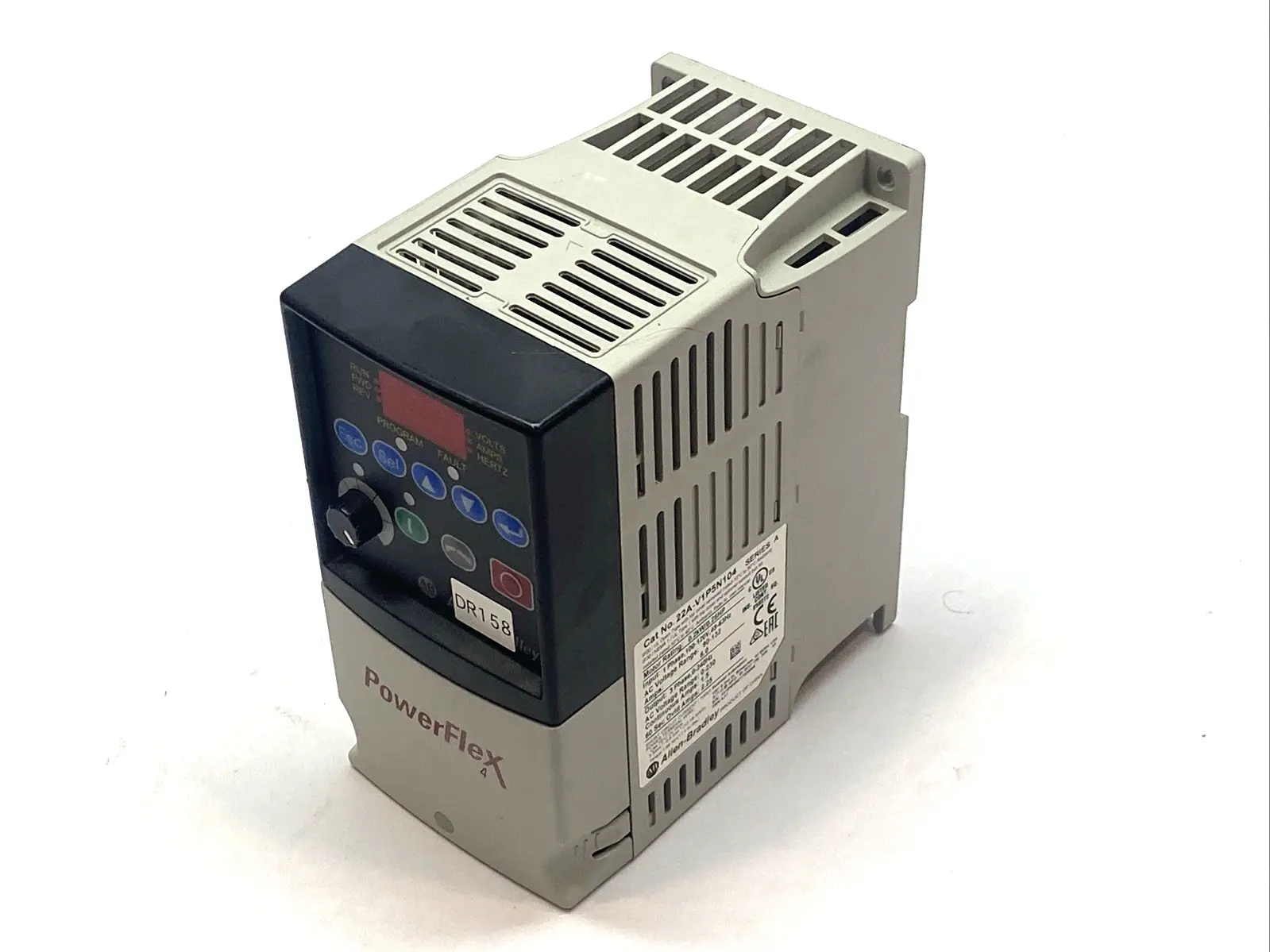 Used Allen-Bradley Ser. A PowerFlex 4 VFD 1P 0.25HP 100-120V 48-63Hz Variable Speed Drives Michigan US | Maverick Industrial Sales #1397762