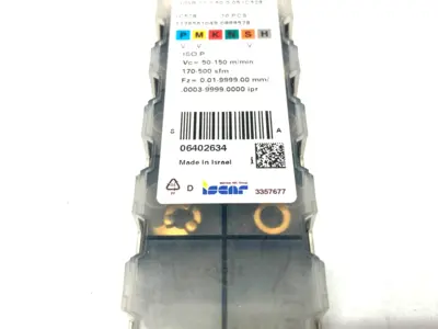 USED ISCAR GROOVING INSERT, CARBIDE, 6402634