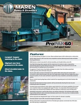 USED MAREN PROPAK 60
