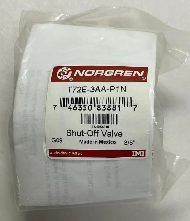 Used NORGREN T72E-3AA-P1N Pump & Valve Parts Ohio US | Surplus Asset Holdings #1235062