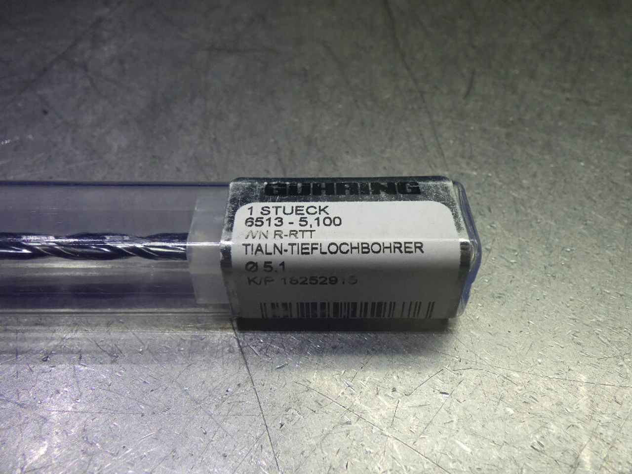 Guhring 5.1mm Coolant Thru Carbide 30xd Drill 6mm Shank 9065130051000 (LOC1153A)
