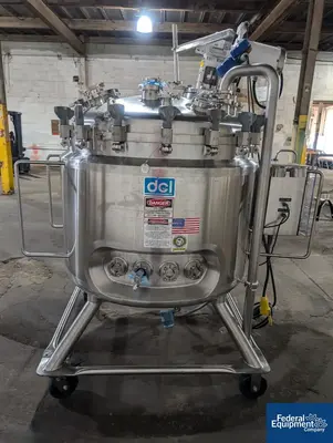 USED DCI 500 Liter DCI Reactor, 316L S/S, 45/150#
