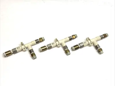 Used SMC Vacuum Ejector FNIP LOT OF 3 Vacuum Pumps Michigan US | Maverick Industrial Sales #1392289