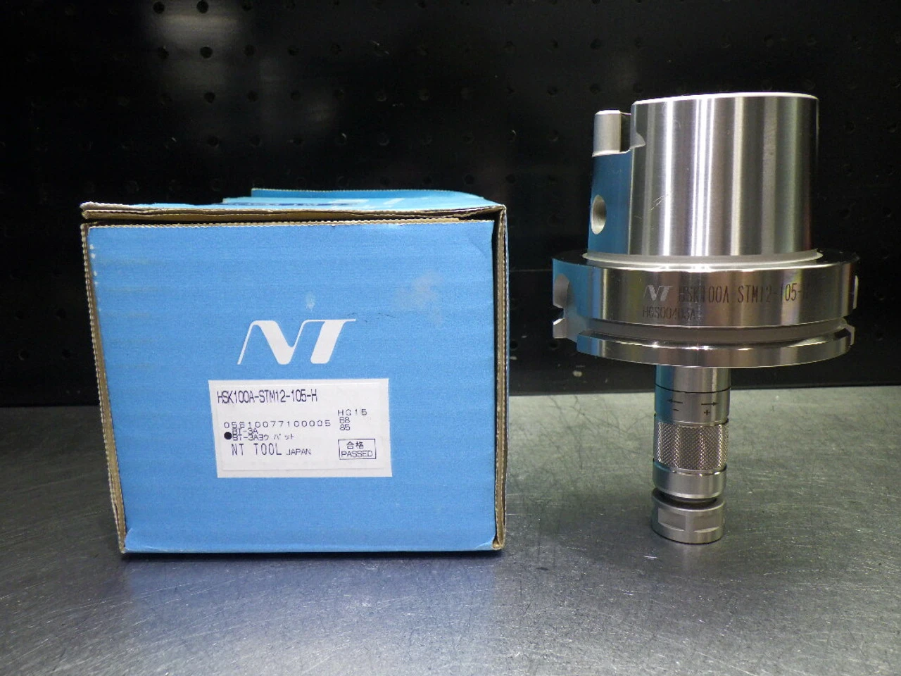 NT HSK100A HTP9 Synchronous Tapping Chuck HSK100A-STM12-105-H (LOC649)