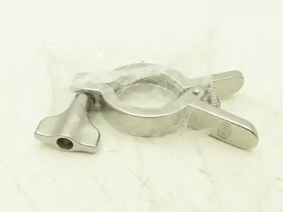 Dixon 13MHHM-Q100150 Squeeze Clamp Sanitary SS 1" to 1-1/2" Pipe Lot of 6