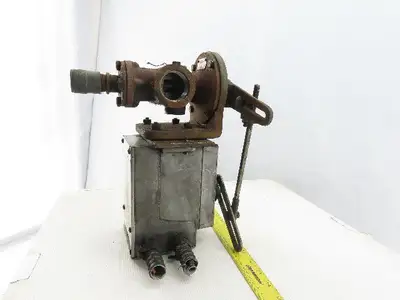 Barber Coleman EA57 Actuator 0.65A 120V 60Hz 40W W-1008A-2 1 1/4 NPT Gas Valve