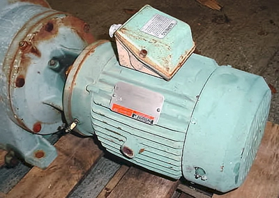 USED 5 HORSEPOWER SLOW SPEED MIXER 5 HP RELIANCE MIXER