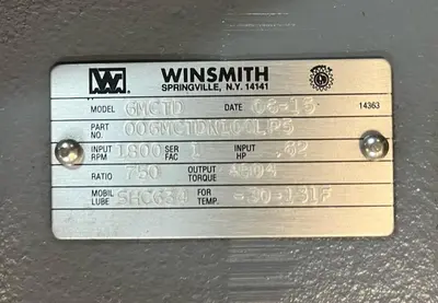 USED WINSMITH 6MCTD