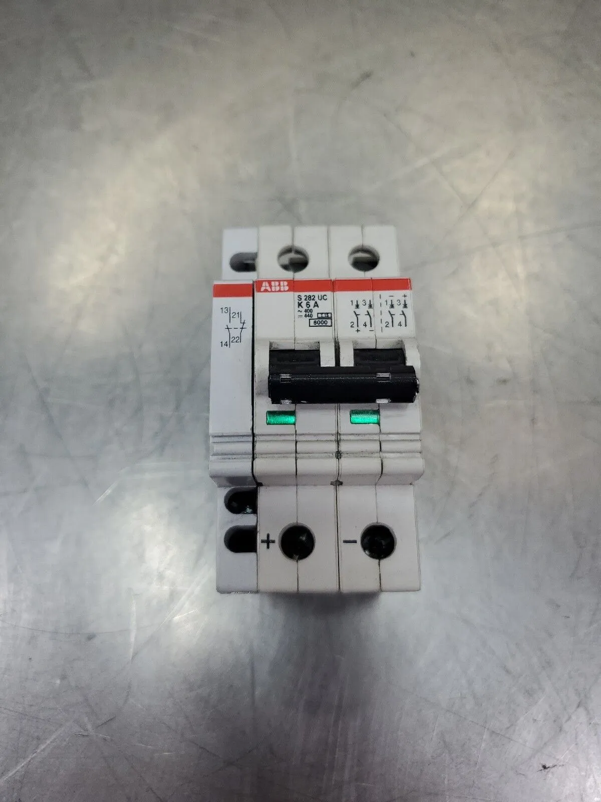 ABB S282-UC-K6A 400VAC/440VDC Circuit Breaker. 4G