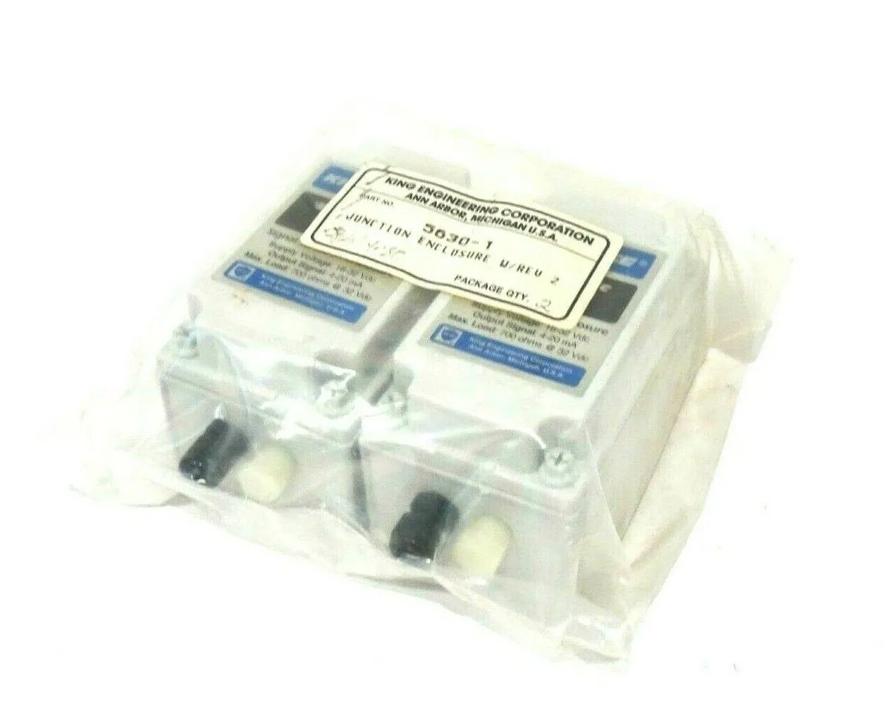 2 NEW KING ENGINEERING 5630-1 JUNCTION ENCLOSURE 56301
