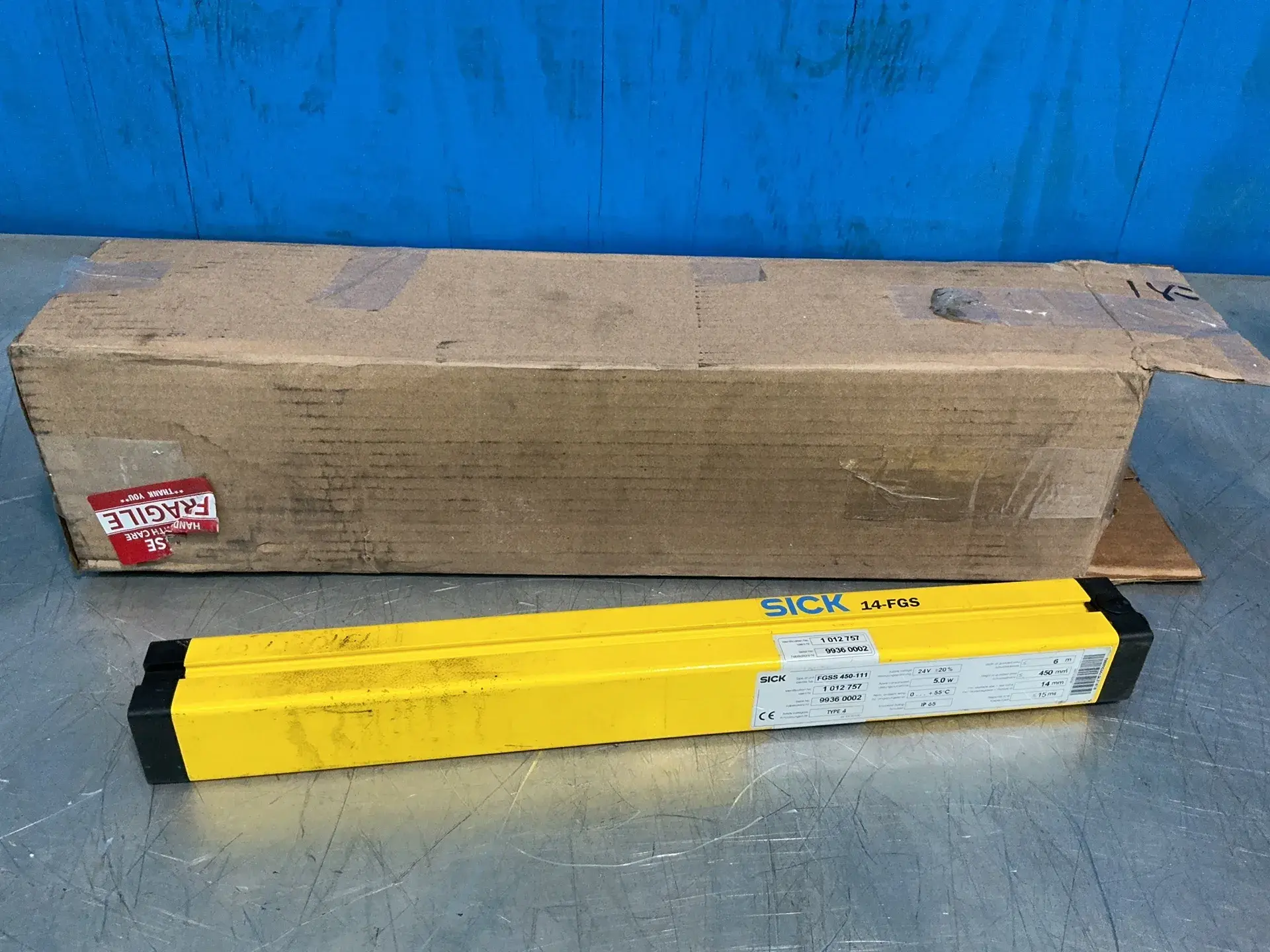 Used SICK FGSS450111 Light Curtains & Grids Ohio US | HGR 24 #1266685