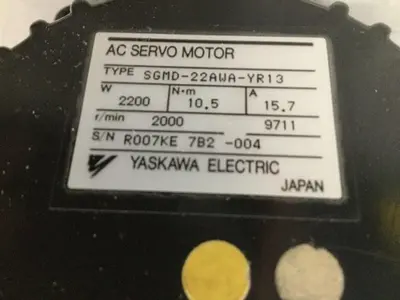 USED YASKAWA ELECTRIC SGMD-22AWA-YR13