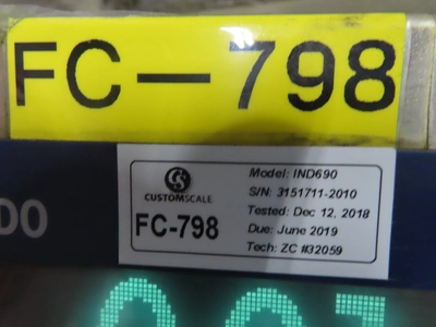 USED Mettler Toledo IND690