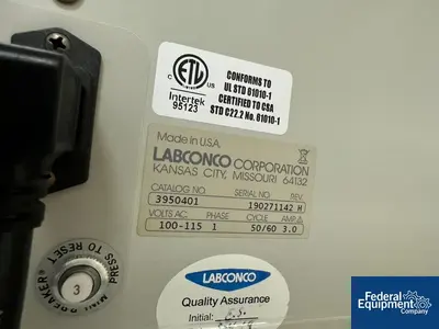 USED Labconco Labconco EXPert Filtered Balance Enclosure