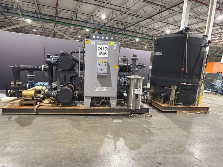 Used 2011 ADVANTAGE ENGINEERING TIP-100W Chillers Michigan US | iGAM Industrial Marketplace #1136236