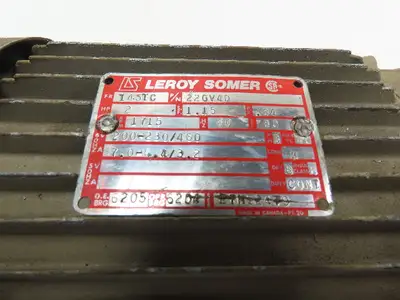 Leroy Somer 2hp Motor Hydraulic Power Unit 200-230/460v