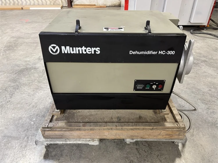 Used MUNTERS "HC-300" Dehumidifiers South Carolina US | MachineryMax #1547057