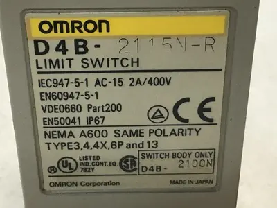 USED OMRON D4B-2115N-R