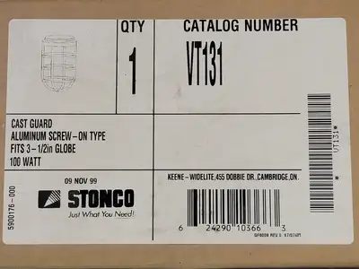 New | in-Stock STONCO VT131 Lighting British Columbia CA | Lenmark #254711