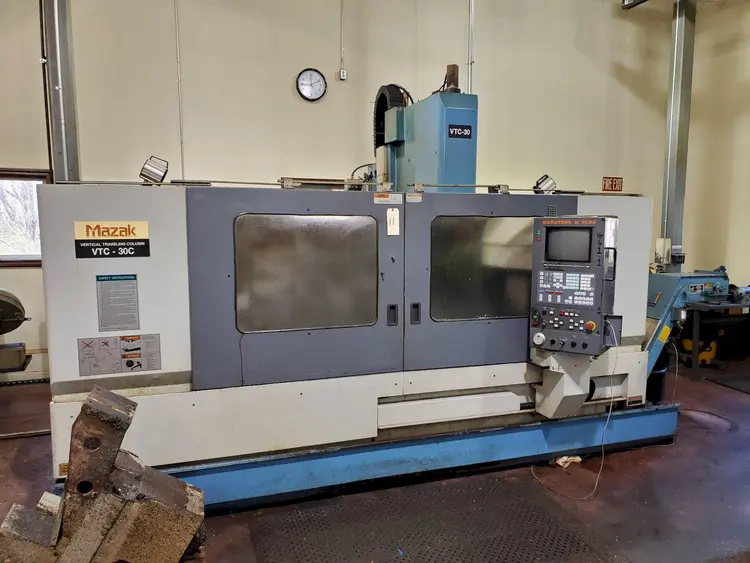 Used 1998 MAZAK VTC-30 Vertical Machining Centers Ohio US | G-2000, Inc. #1080146