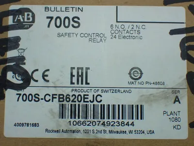 NEW ALLENBRADLEY 700SCFB620EJC