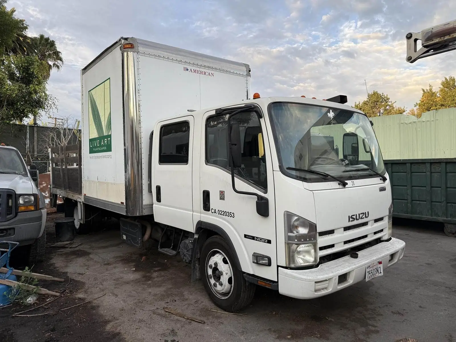 Used 2014 ISUZU NQR Box trucks California US | Ben Kaplan Equipment #1425577