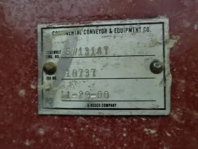 Used CONTINENTAL CONVEYOR 41A-20S36X045 Conveyors British Columbia CA | Lenmark #1426317