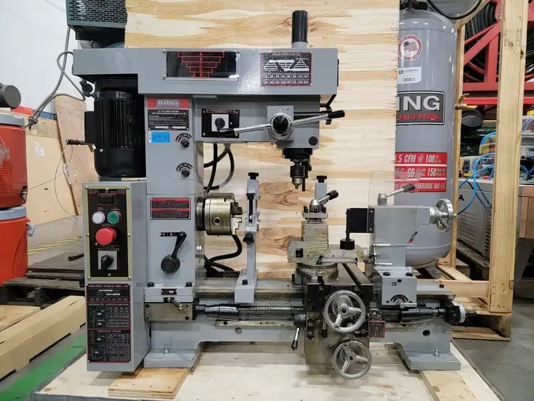 New | in-Stock KING CANADA KC-1620CLM Engine Lathes British Columbia CA | Lenmark #267694