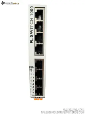 Used PHOENIX CONTACT FL SWITCH 1008N Network Switches Kentucky US | Industrial Parts R Us Inc. #1548869