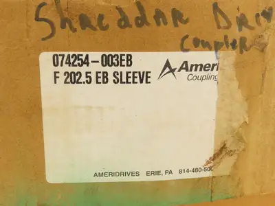 Ameridrives 074254-003EB Gear Coupling Sleeve F 202.5 EB  8-3/8" Flange OD