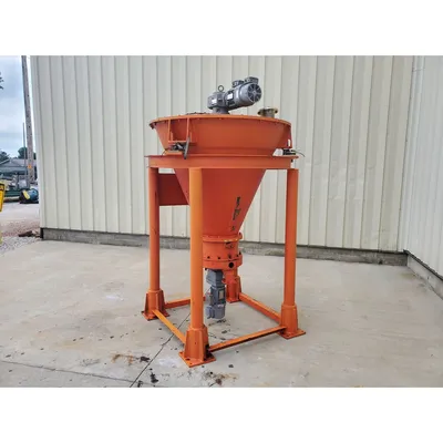 Used 2HP TQS Verical Cone Mixer Weigh Feeder - Model 38A-1