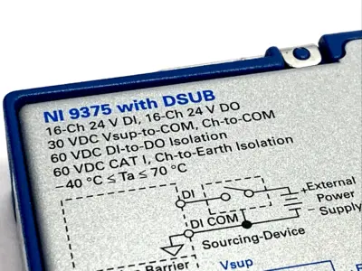 USED NATIONAL INSTRUMENTS NI-9375, 199270B-01L