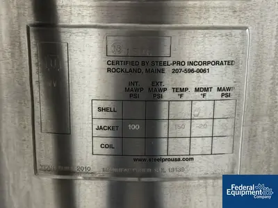 USED GE Healthcare 200 Liter Xcellerex Single Use Fermenter, Model XDR-200