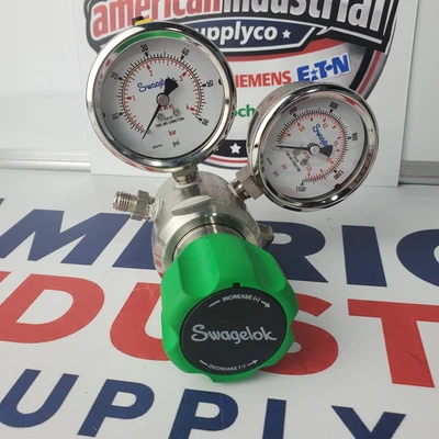 Used Swagelok KPRIFJC415A20000 Air Pressure Regulators | American Industrial Supply Co. #1544231