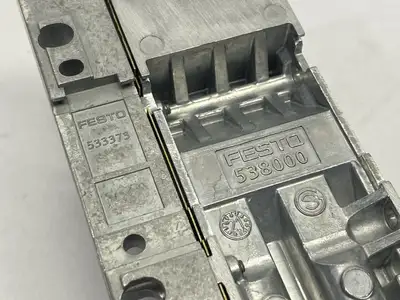 Used FESTO SUB BASE W/ VMPA2-FB-EMG-4 MODULE VMPA-EPR PLATE 537962 Miscellaneous MRO | Maverick Industrial Sales #1121809