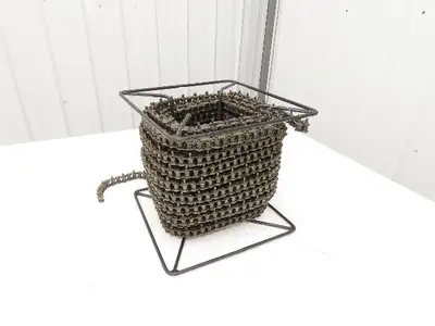 Peer 50R X100FT SP D-1 E2PIN Roller Chain #50 Riveted 100' Reel D-1 Attachment