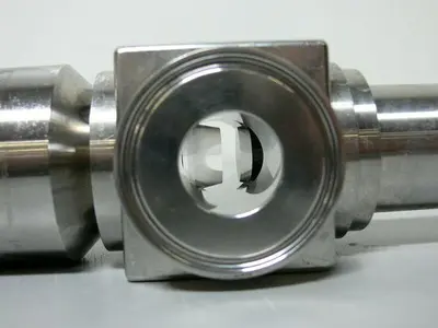 USED WEDGEWOOD ANALYTICAL ECAL-H-N--- EASYCAL & AF44VEQHAT1D3-C FLOW THROUGH SENSOR