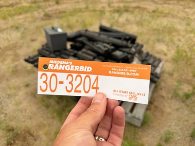 Used EXCAVATOR RUBBER TRACKS / PADS CAT 170-4419 Construction Equipment Parts Michigan US | Miedema Asset Management Group #1334712