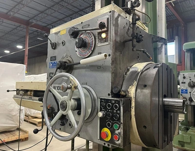 Used 1996 Tos Varsdorf W100A Rotary Tbl, #50PDB, Facing Head Horizontal Table Type Boring Mills New Jersey US | Machinery Values #944366