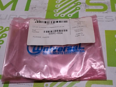 UNIVERSAL INSTRUMENTS 550C-004 INSIDE FLANGE - LOT OF 5 -
