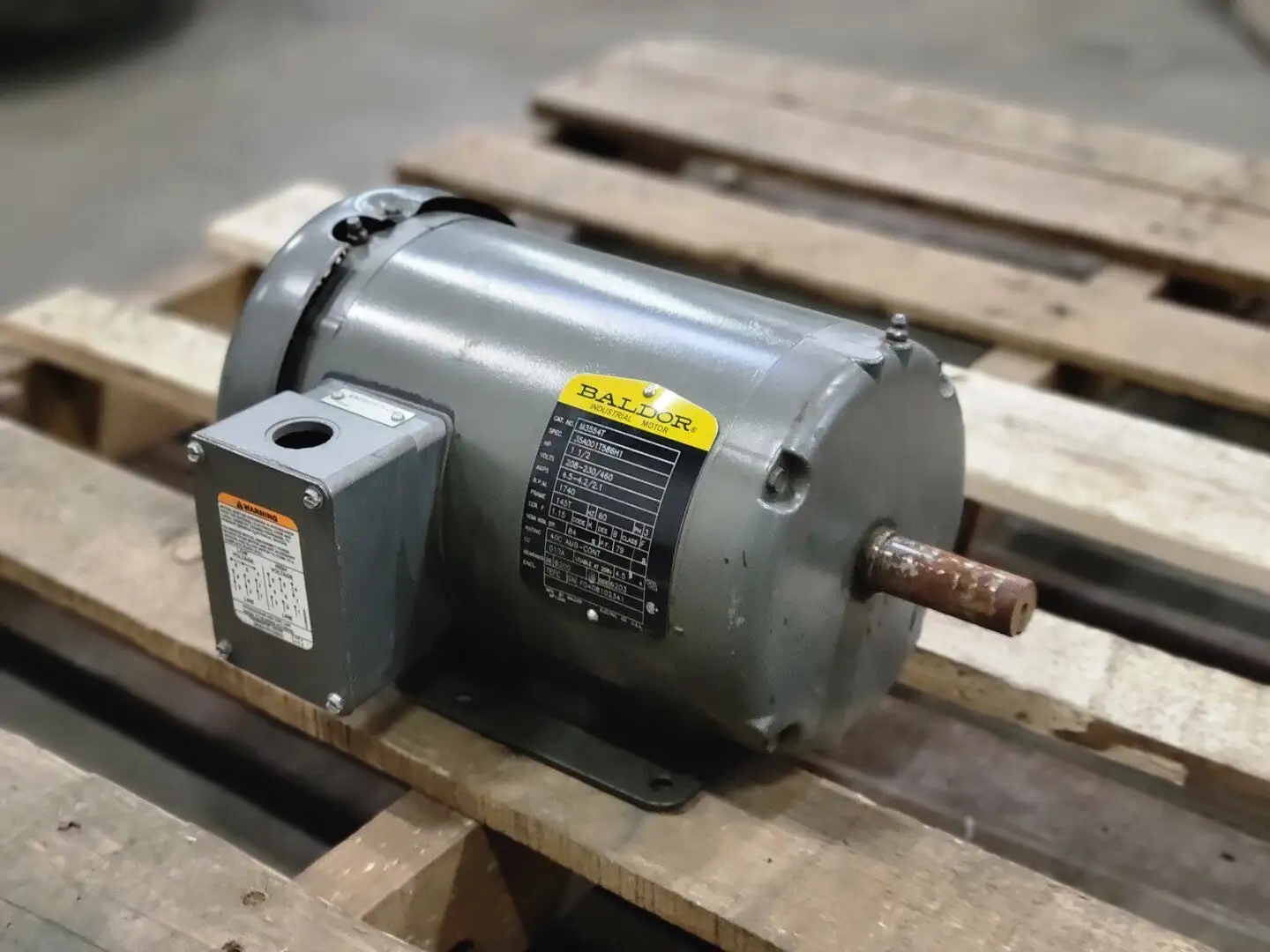 USED BALDOR M3554T